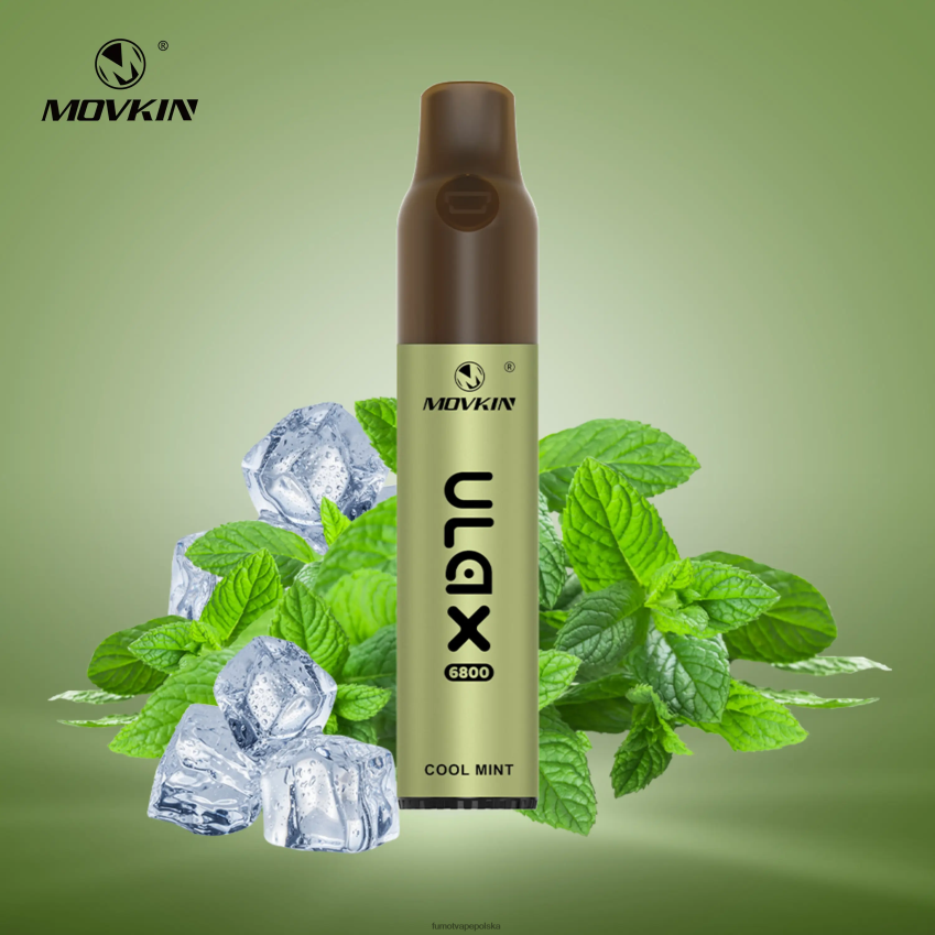 Fumot Movkin Ulax Waporyzator jednorazowy 6800, cewka ceramiczna - 8ml (1 szt.) - Fumot Vape Online Shop 2ZVZ60320 niebiesko-kwaśna malina