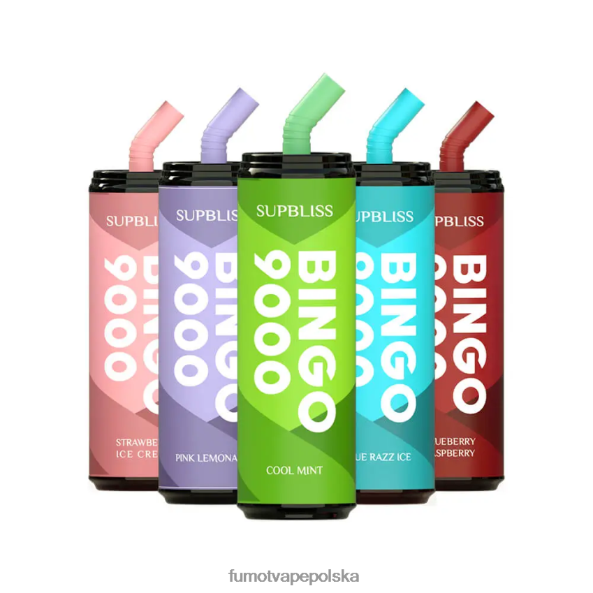 Fumot Supbliss Bingo Jednorazowy długopis vape 9000 (1 szt.) - 18ml - Fumot Tech 2ZVZ60469 lód winogronowy