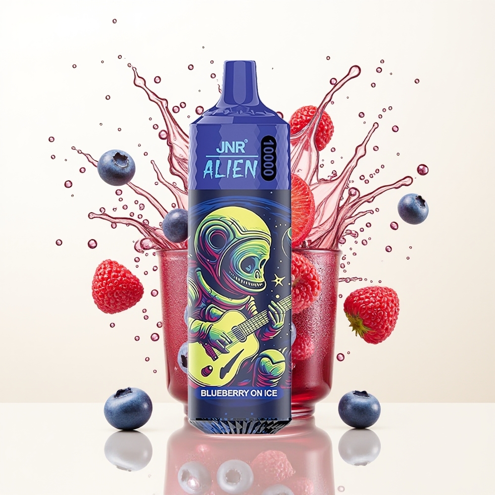 JNR Alien 10000 Borówka Na Lodzie z LED i Typem-C