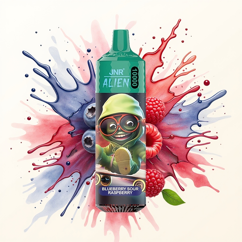 JNR Alien 10000 Borówkowa Kwaśna Malina RGB Sportowy