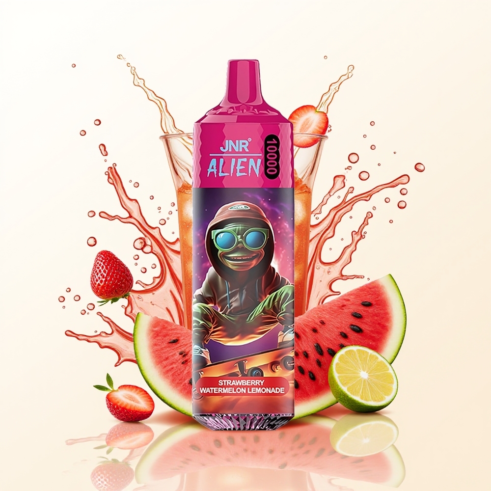 JNR Alien 10000 Truskawkowy Arbuzowy Lemoniad RGB Sportowy