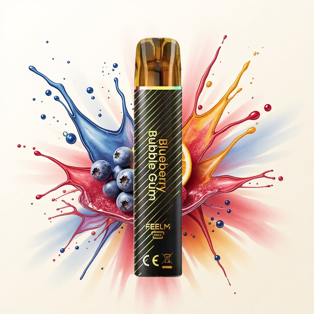 JNR Black&Golden 600+200 Błękitna Bańka Gumowa 550mAh 2ml