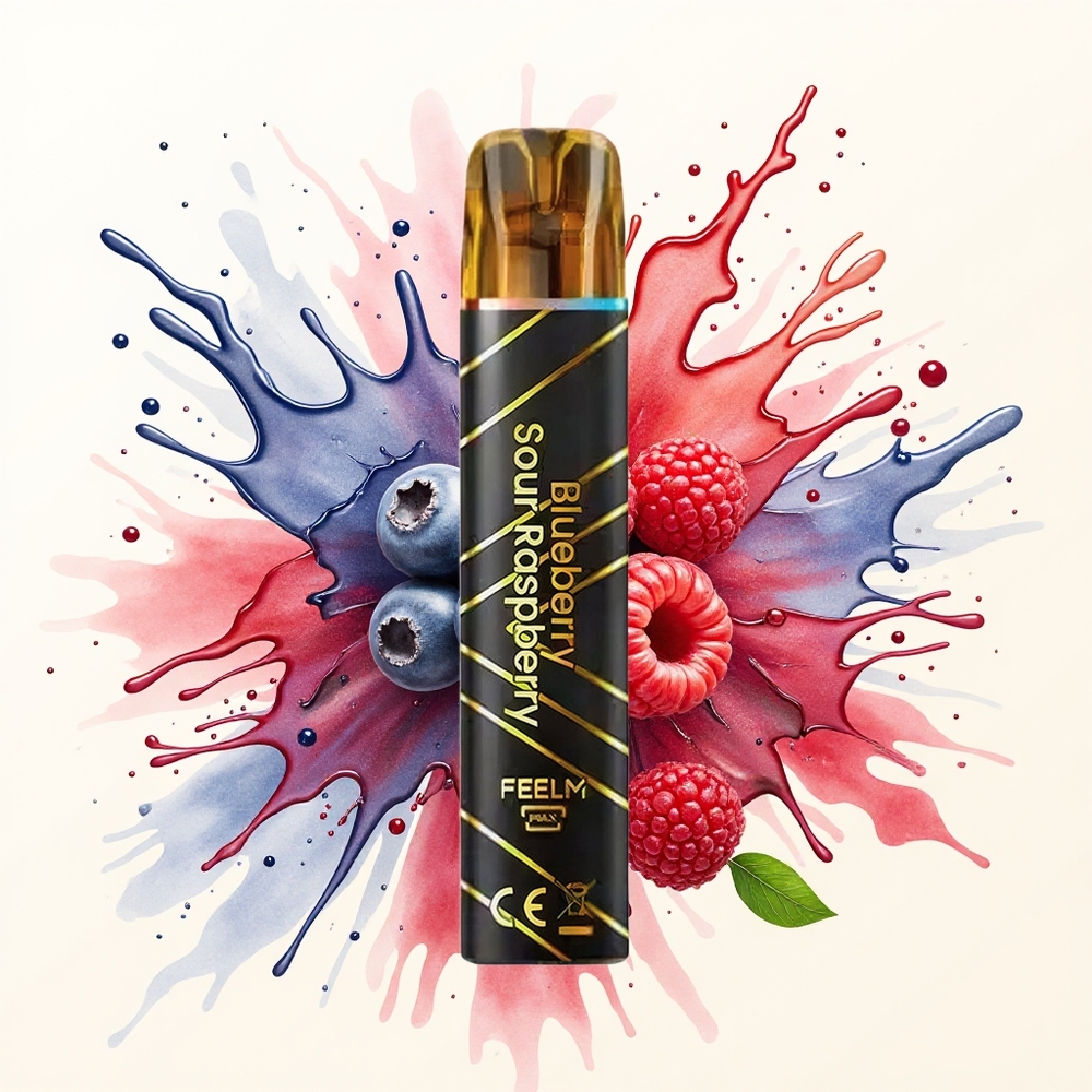 JNR Black&Golden 600+200 Borówkowa Kwaśna Malina 550mAh 2ml