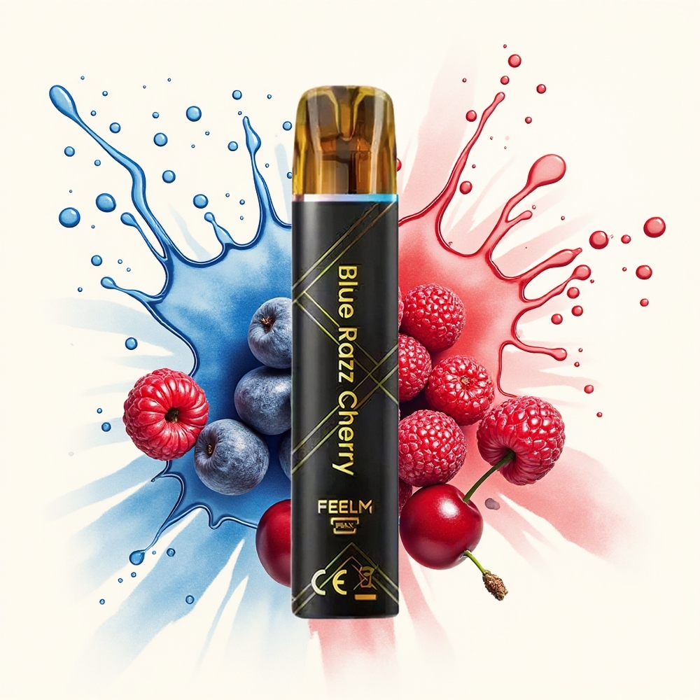 JNR Black&Golden 600+200 Niebieska Malina Wiśnia 550mAh 2ml