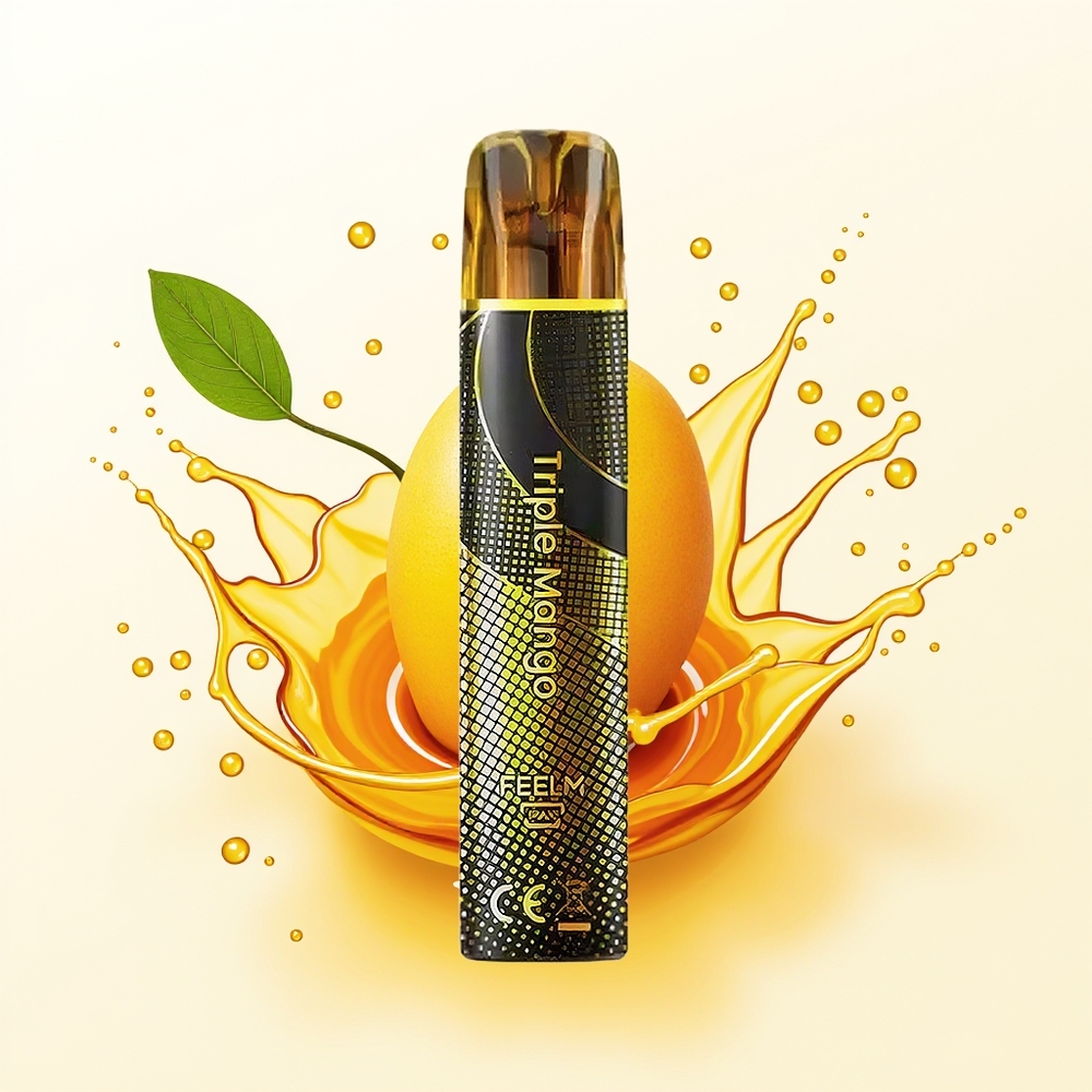 JNR Black&Golden 600+200 Potrójne Mango 550mAh 2ml