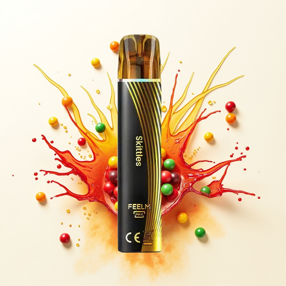 JNR Black&Golden 600+200 Skittles 550mAh 2ml Dispozycyjny Vape