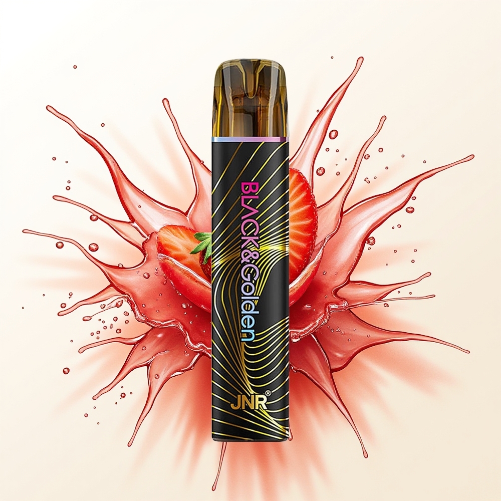 JNR Black&Golden 600+200 Truskawkowy Lód 550mAh 2ml