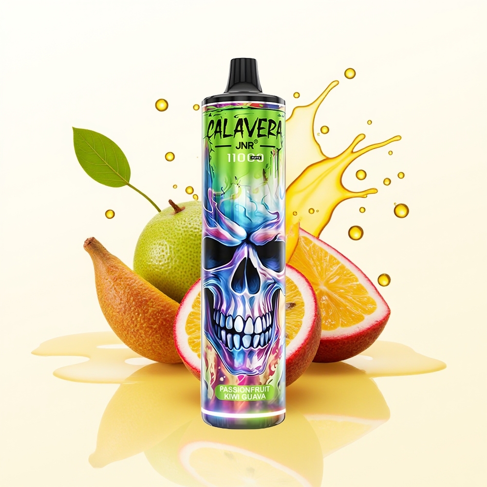 JNR Calavera 11000 Passionfruit Kiwi Guava z ładowaniem Type-C i pojemnością baterii 850 mAh