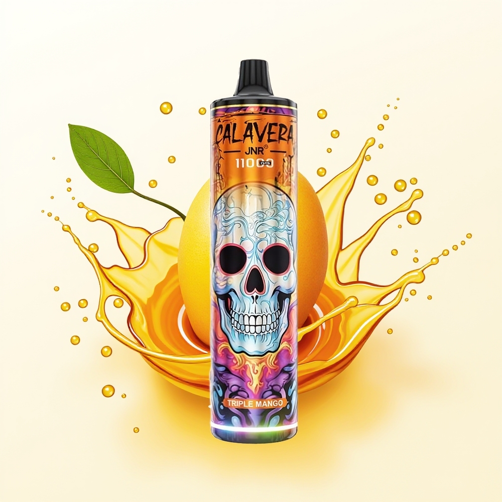 JNR Calavera 11000 Potrójne Mango z Typem-C i 850 mAh
