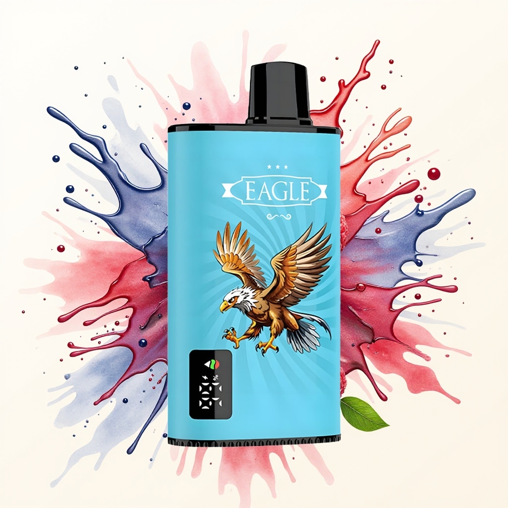 JNR EAGLE Smart 23000 Jagodowa Kwaśna Malina z Ekranem Cyfrowym i Baterią 750mAh