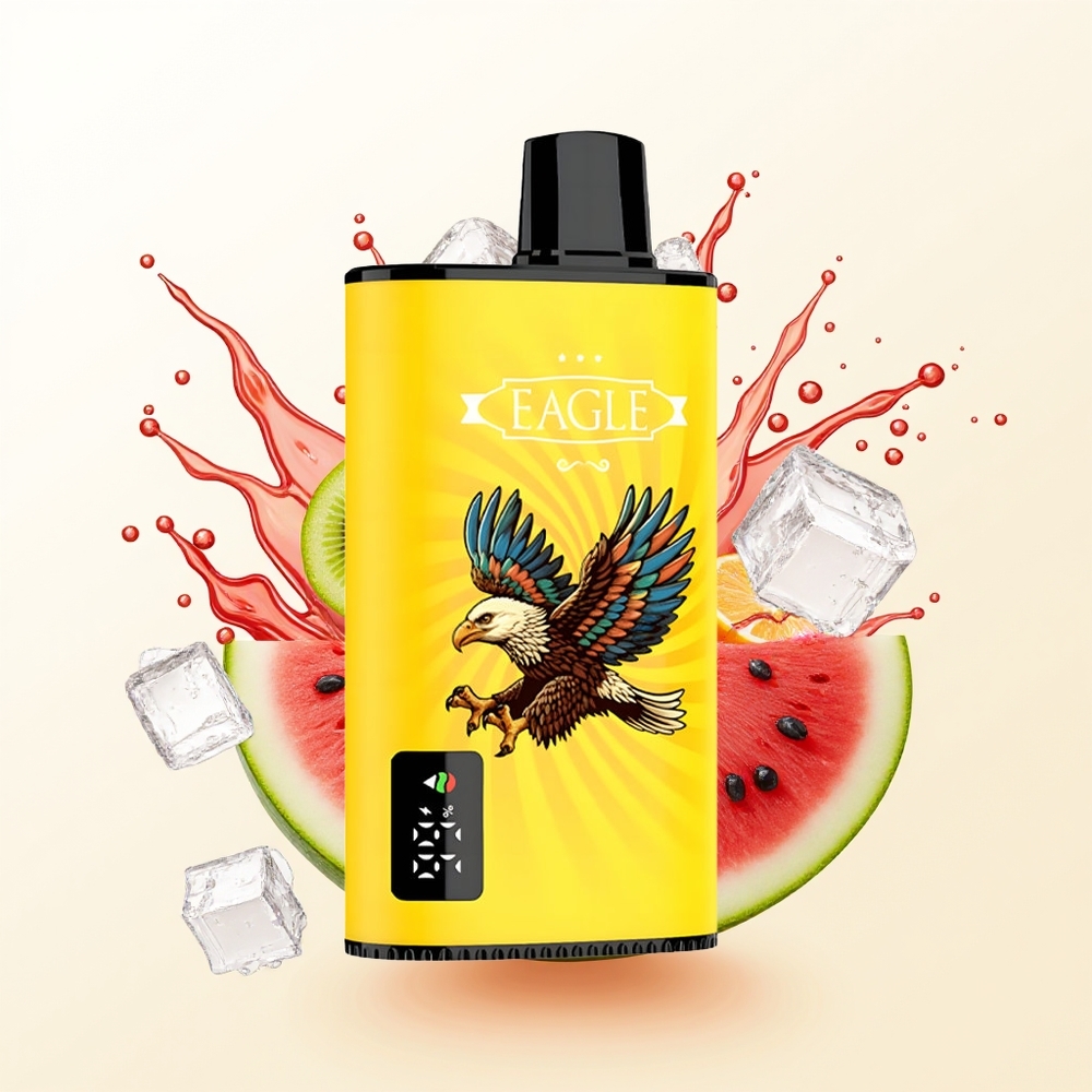JNR EAGLE Smart 23000 Kiwi Arbuzowy Lód z Ekranem Cyfrowym i Baterią 750mAh