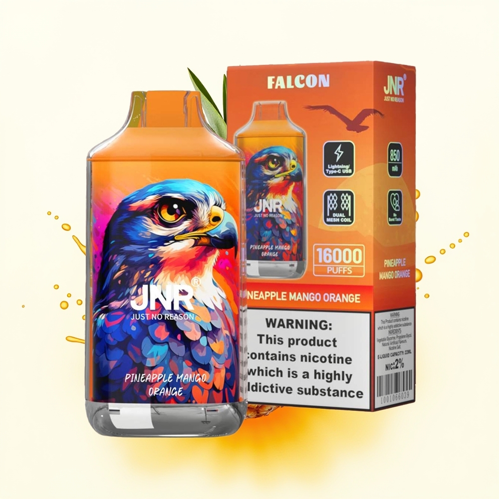 JNR Falcon 16000 Ananas Mango Pomarańcza Dual Mesh 850mAh