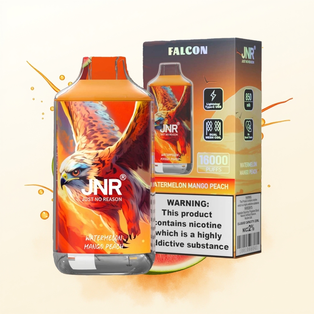 JNR Falcon 16000 Arbuz Mango Brzoskwinia 850mAh 22ml