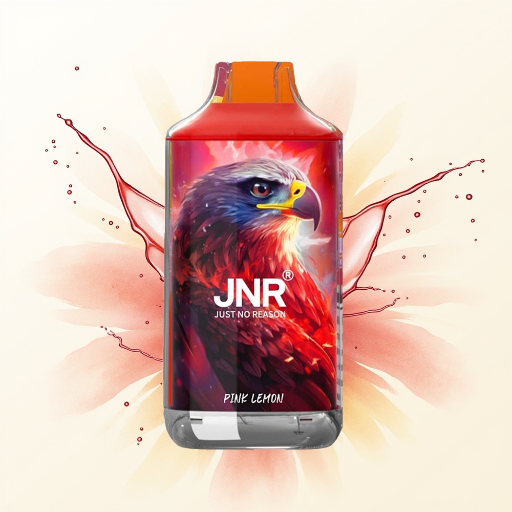 JNR Falcon 16000 Różowa Limonka z Podwójną Siatką i Wyświetlaczem LED
