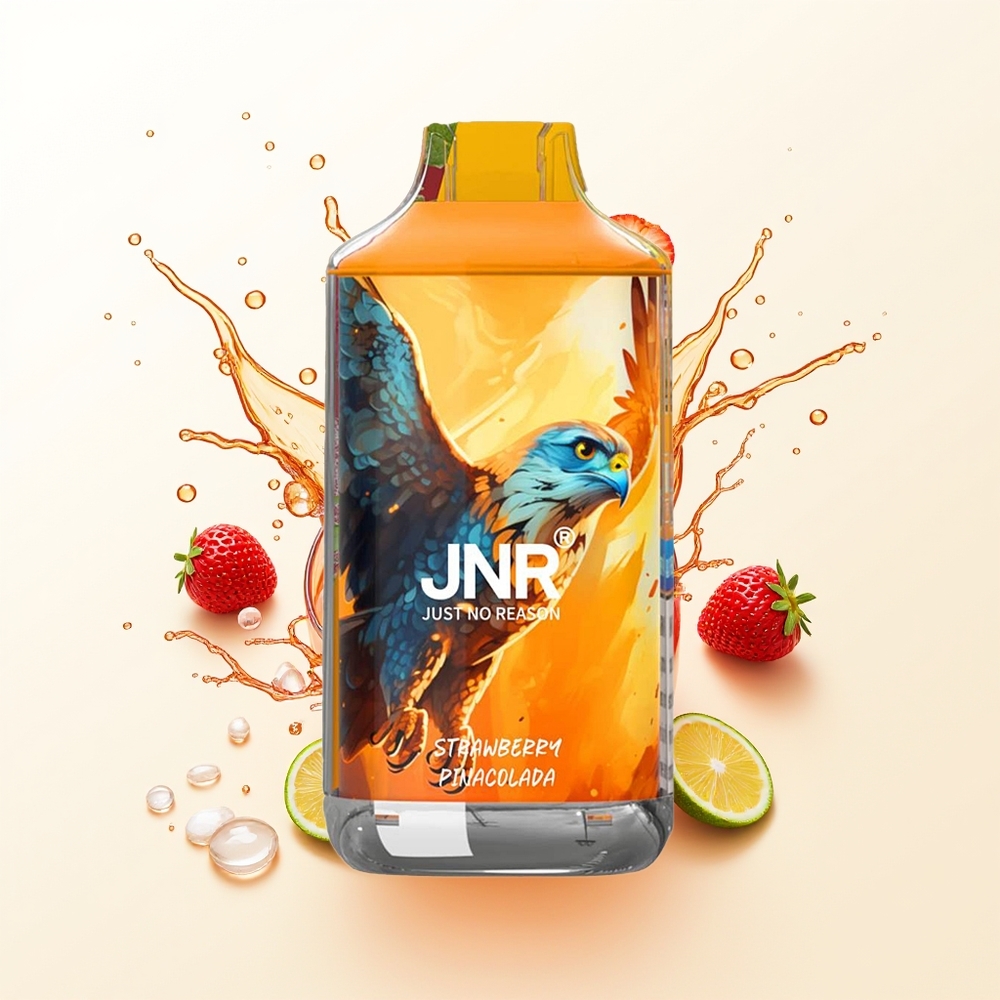 JNR Falcon 16000 Truskawkowa Pina Colada z Podwójną Siatką i 22ml