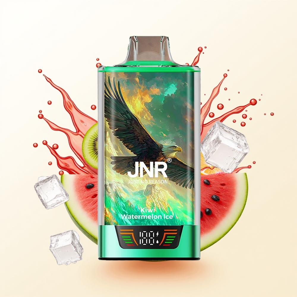 JNR Falcon Pro 28000 Kiwi Arbuzowy Lód z 30ml i Podwójną Siatką