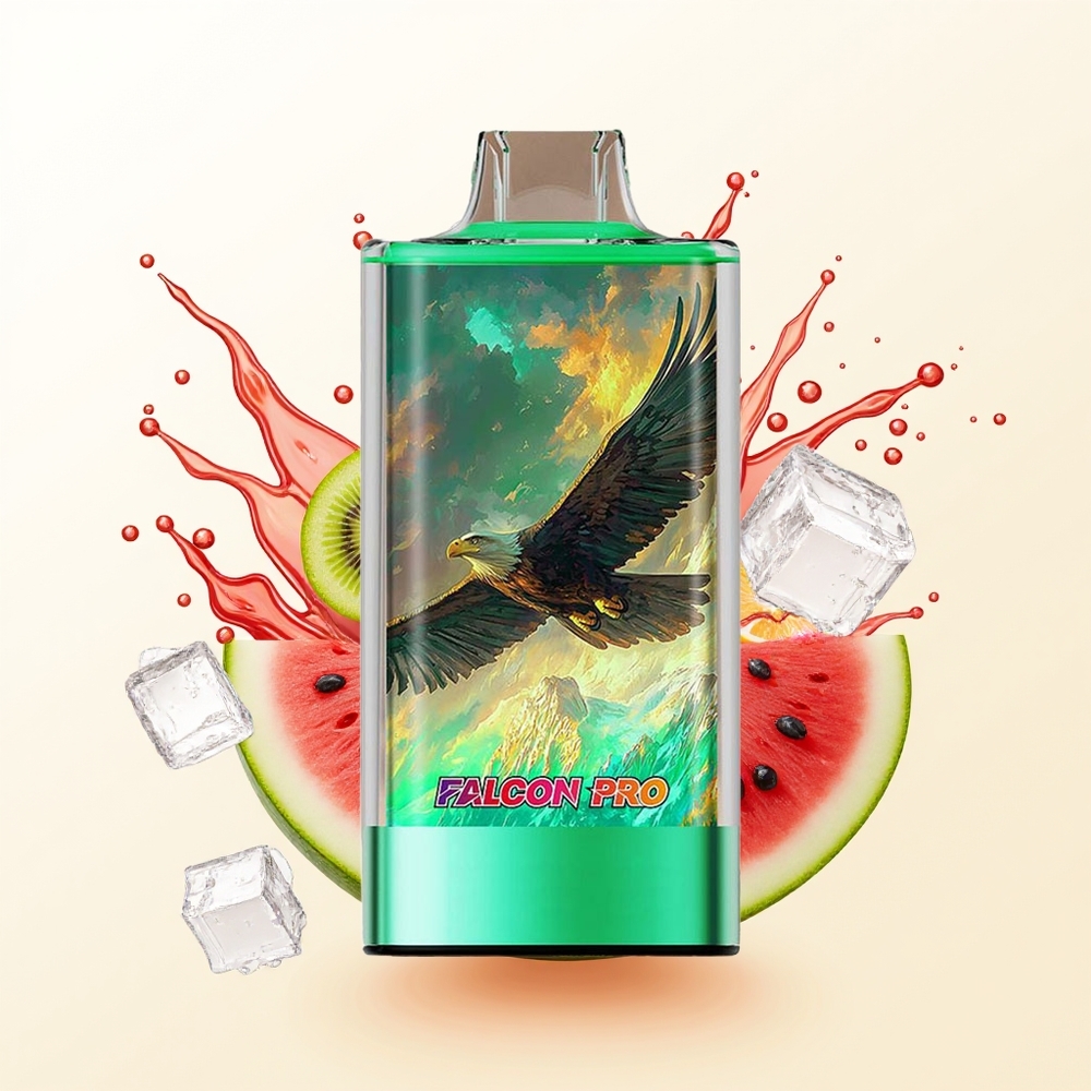 JNR Falcon Pro 28000 Kiwi Arbuzowy Lód z 30ml i Podwójną Siatką