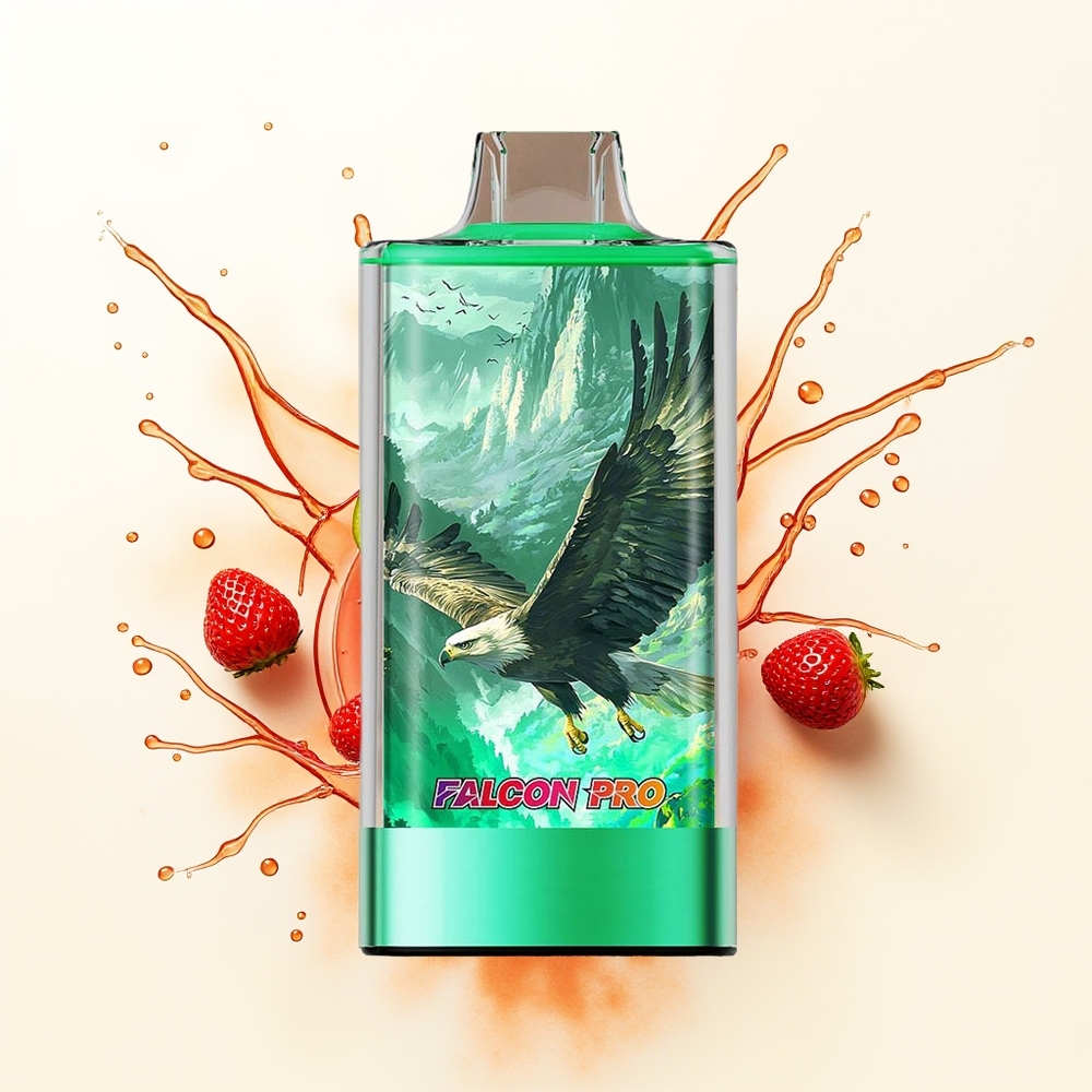 JNR Falcon Pro 28000 Truskawkowy Kiwi Dual Mesh 30ml