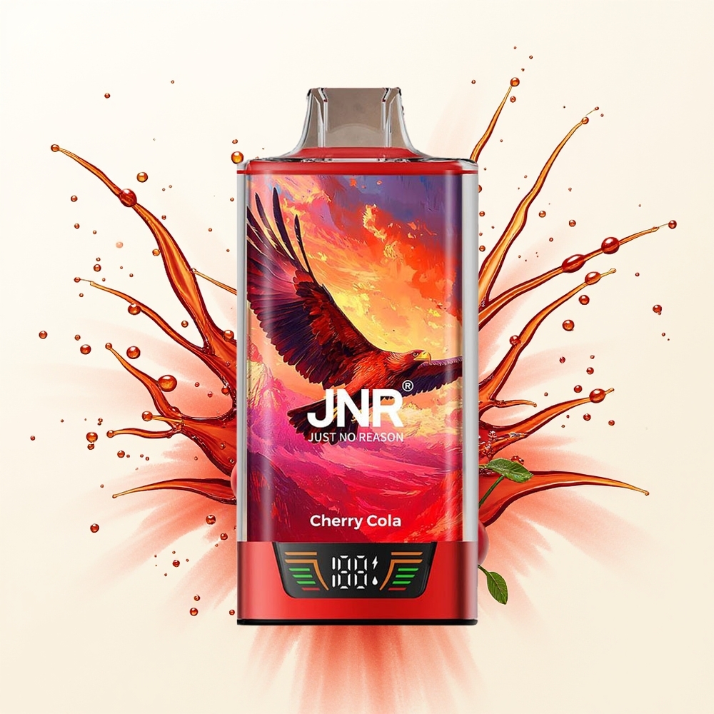 JNR Falcon Pro 28000 Wiśniowa Cola Dual Mesh 30ml