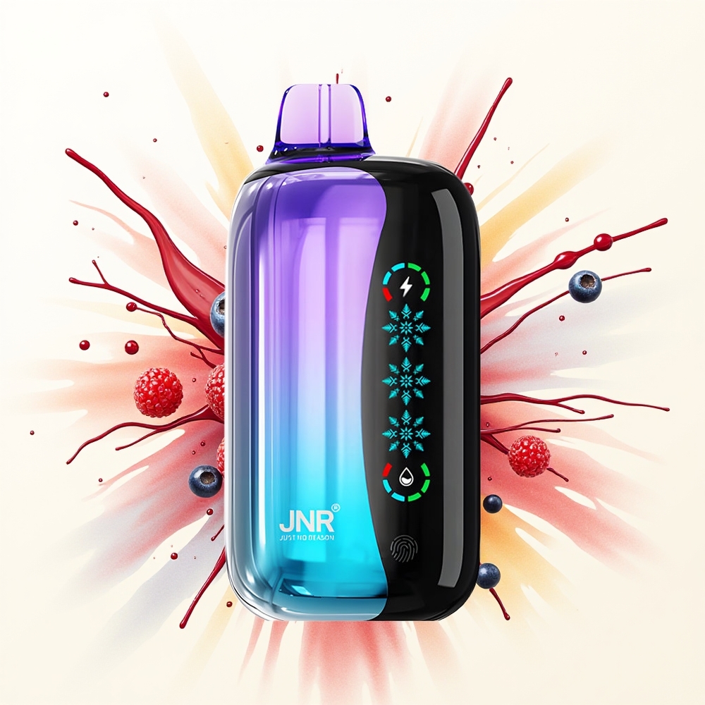 JNR Flex Ice 21000 Jagodowy Mieszany Lód z Regulacją i Dual Mesh