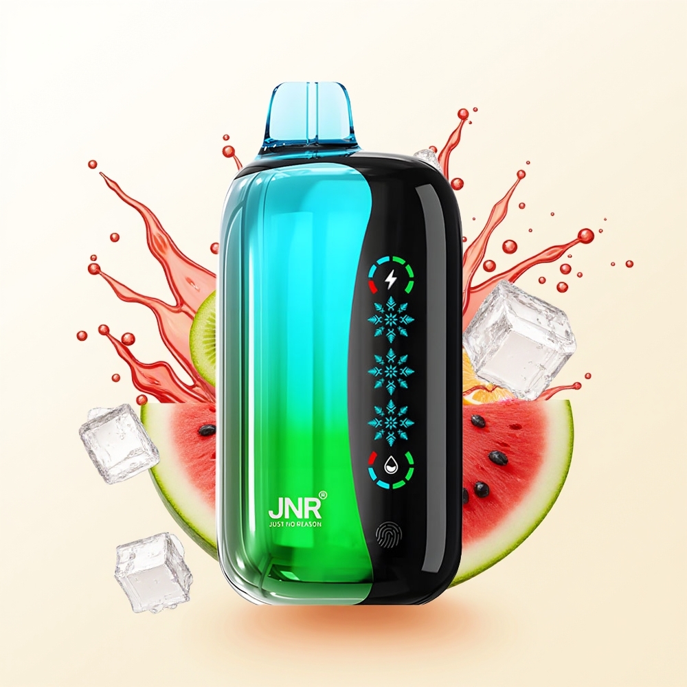 JNR Flex Ice 21000 Kiwi Arbuz Lód z Dostosowywanym Powiewem i Typem-C