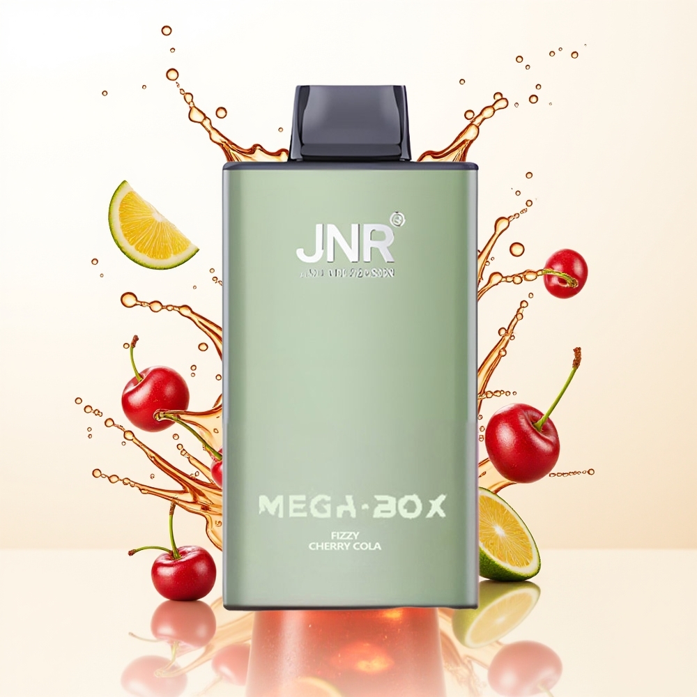 JNR Mega Box 25000 Gazowana Wiśniowa Cola Dual Mesh & Type-C