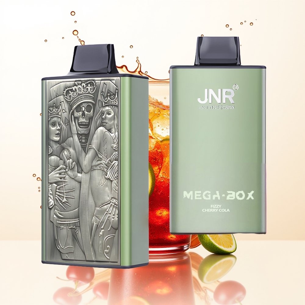 JNR Mega Box 25000 Gazowana Wiśniowa Cola Dual Mesh & Type-C