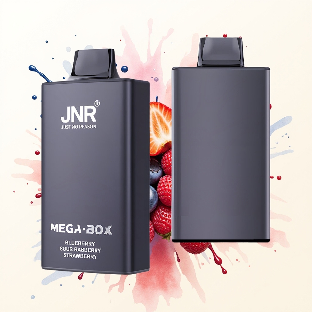 JNR Mega Box 25000 Malinowa Kwaśna Truskawkowa Dual Mesh Typ-C