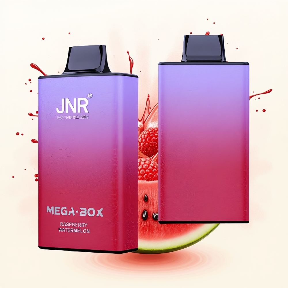 JNR Mega Box 25000 Malinowy Arbuz Podwójny Rdzeń Szybkie Ładowanie