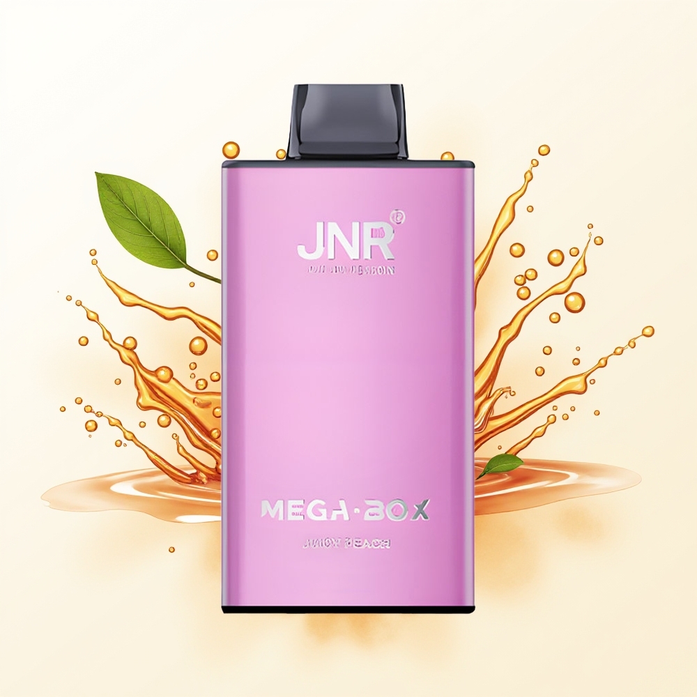 JNR Mega Box 25000 Soczysta Brzoskwinia Podwójny Mesh & Szybkie Ładowanie