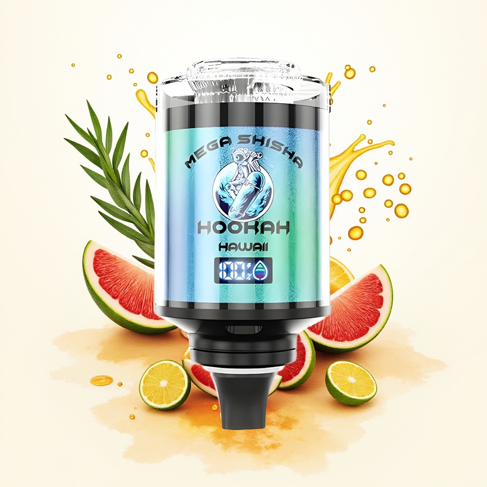 JNR Mega Shisha Hookah 100K Hawaii 60ml 2200mAh