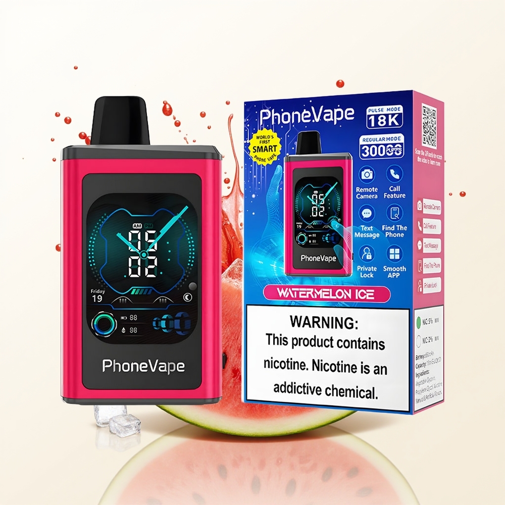 JNR PhoneVape 30000 Arbuzowy Lód z Turbo i Ekranem Pełnym