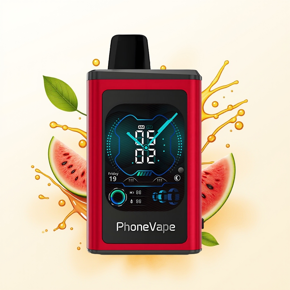 JNR PhoneVape 30000 Brzoskwinia Mango Arbuz z Funkcją Aparatu i Ekranem