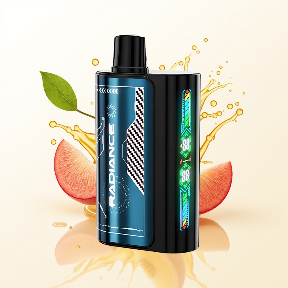 JNR Radiance 31000 Letni Brzoskwiniowy Lód z Podwójną Siatką i Ekranem Animacji