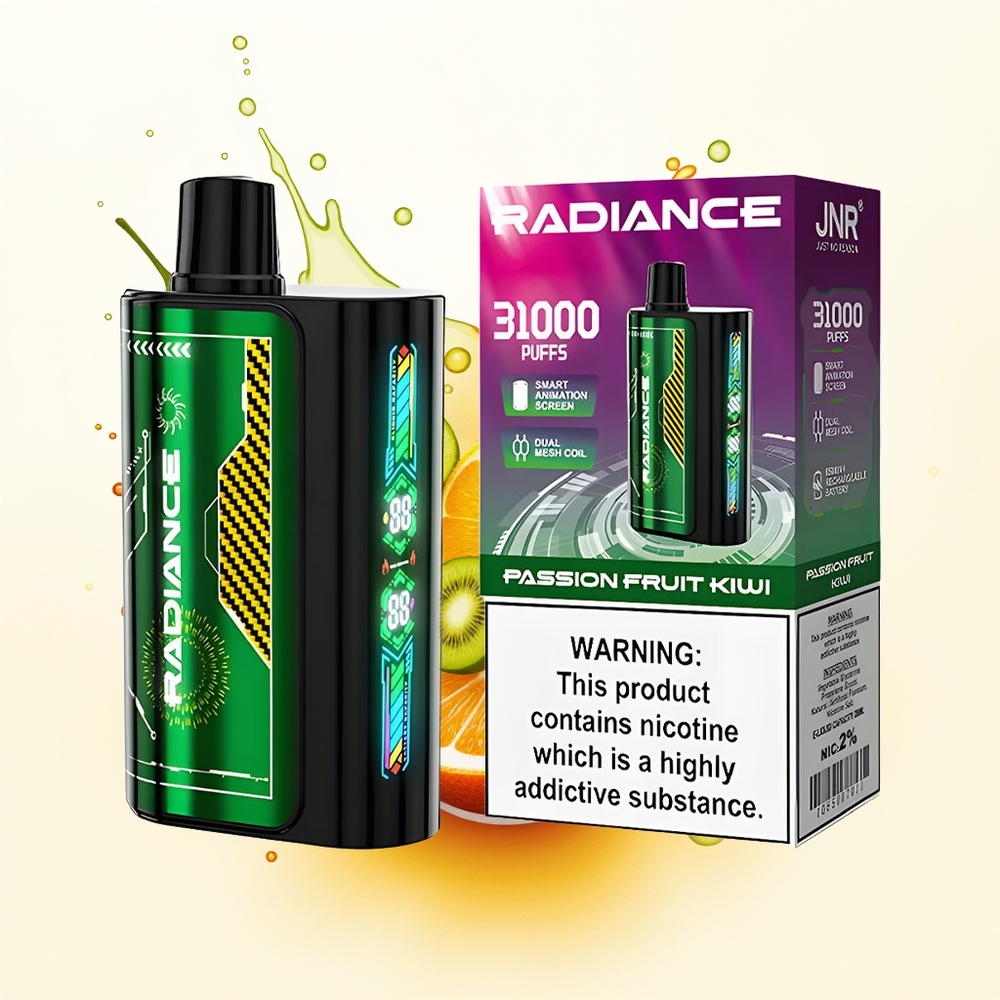 JNR Radiance 31000 Passion Fruit Kiwi Dual Mesh Ekstrakt 28ml