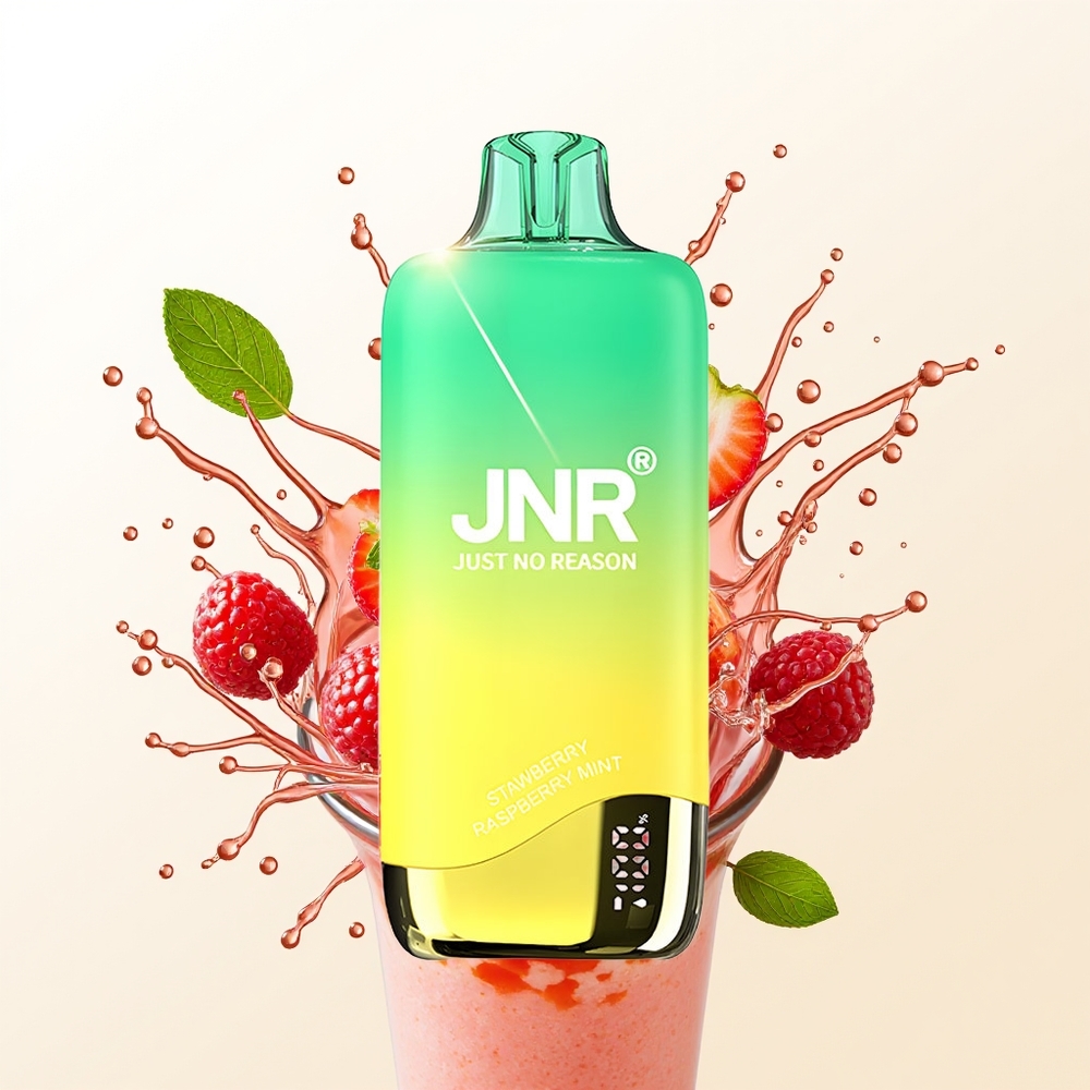 JNR Rainbow 10500 Truskawka Malina Mięta 18ml Mesh