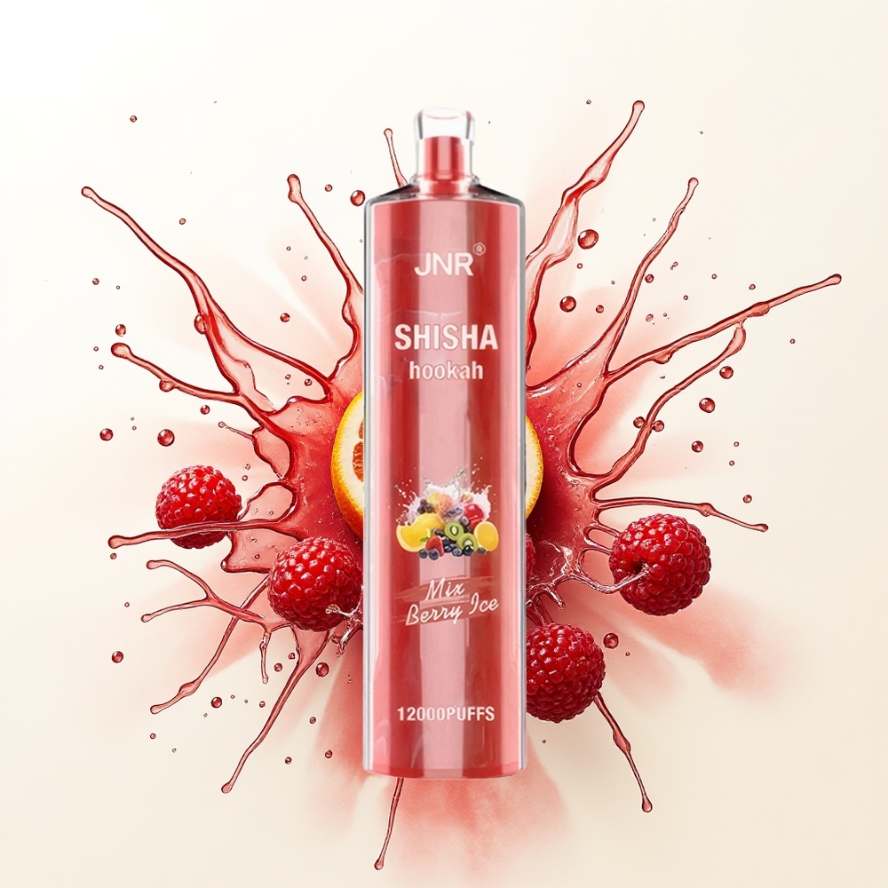 JNR Shisha Hookah 12000 Berry Ice 24ml 750mAh