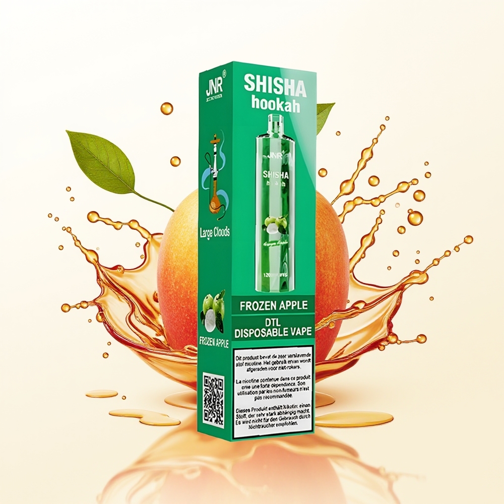 JNR Shisha Hookah 12000 Mrożone Jabłko 750mAh 24ml