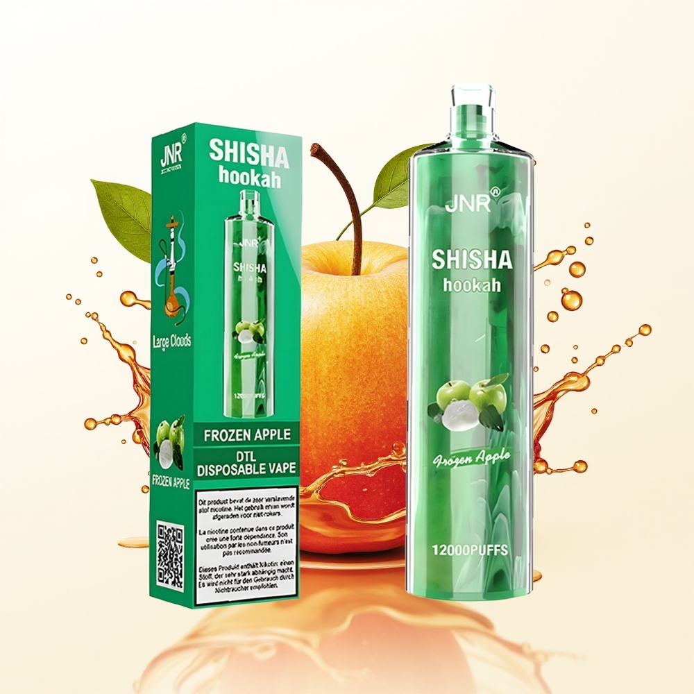 JNR Shisha Hookah 12000 Mrożone Jabłko 750mAh 24ml
