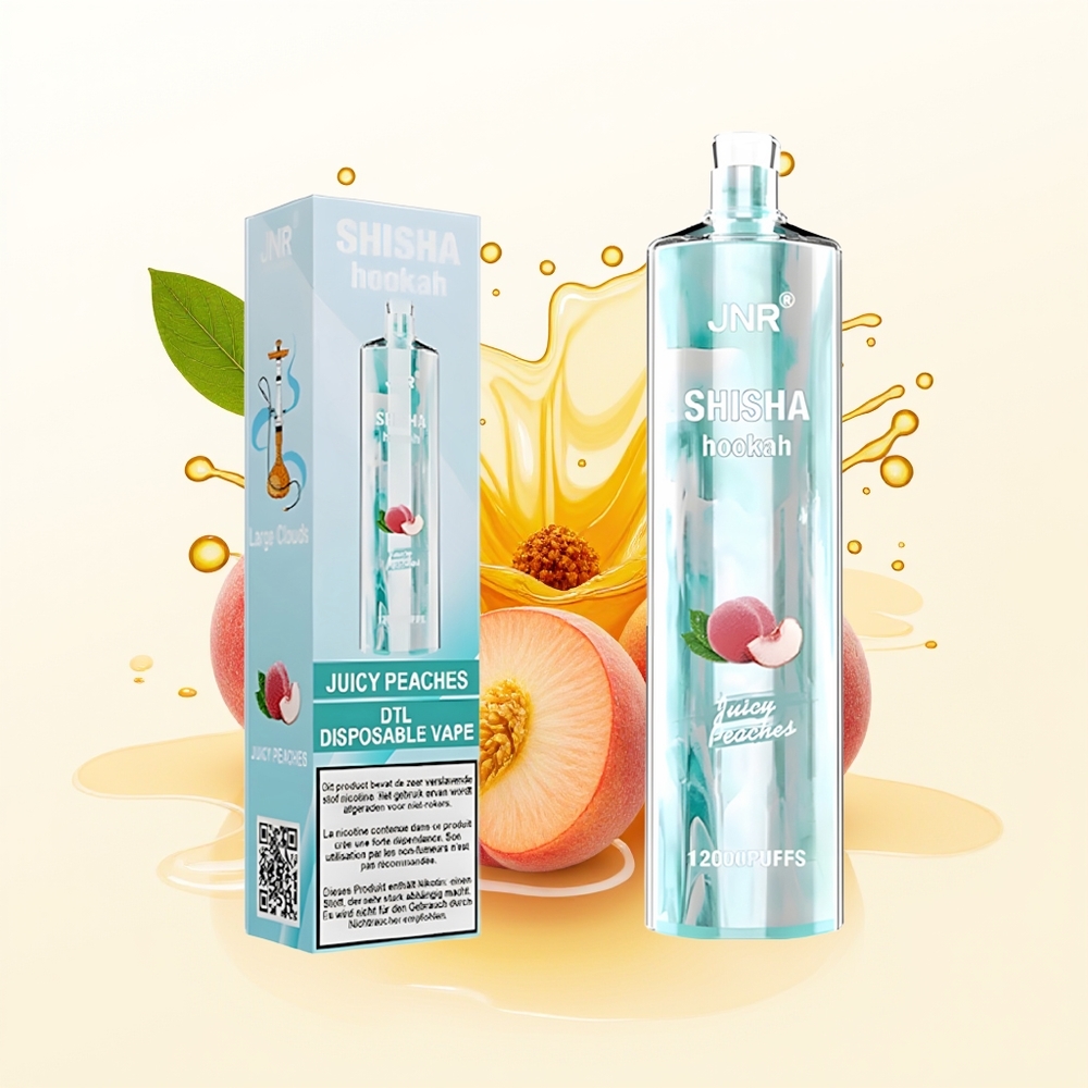 JNR Shisha Hookah 12000 Soczyste Brzoskwinie 750mAh 24ml
