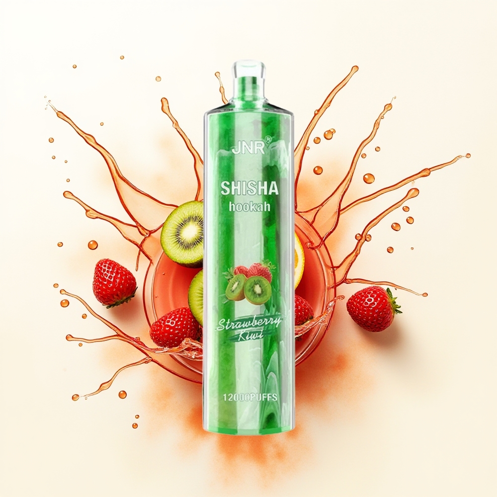JNR Shisha Hookah 12000 Truskawkowy Kiwi Mesh 750mAh Type-C