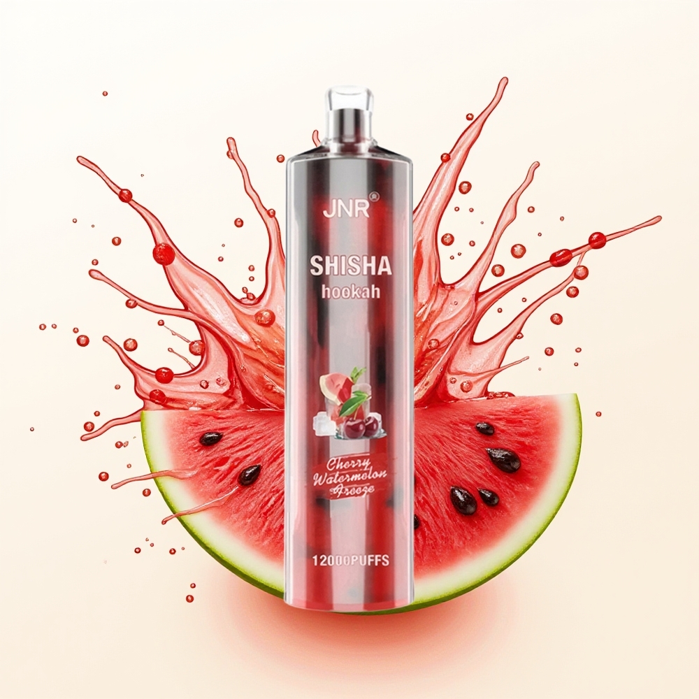 JNR Shisha Hookah 12000 Wiśniowy Arbuzowy Mroźny 750mAh 24ml