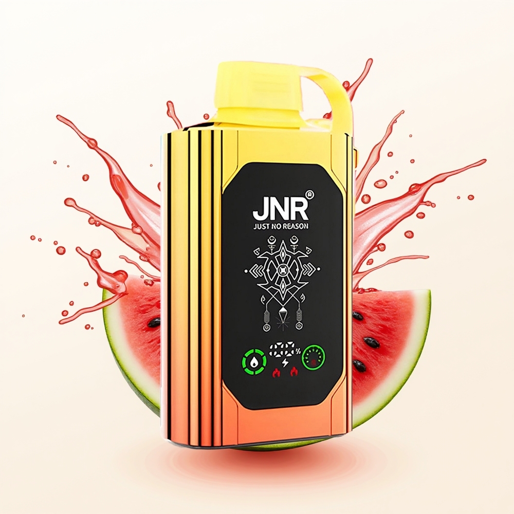 JNR Shisha Hookah Box 20500 Arbuzowo-Truskawkowa Guma Balonowa z Podwójnym Rdzeniem i Szybkim Ładowaniem