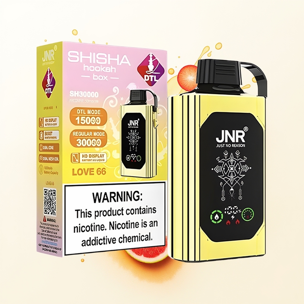 JNR Shisha Hookah Box 20500 Miłość 66 HD Dual Mesh