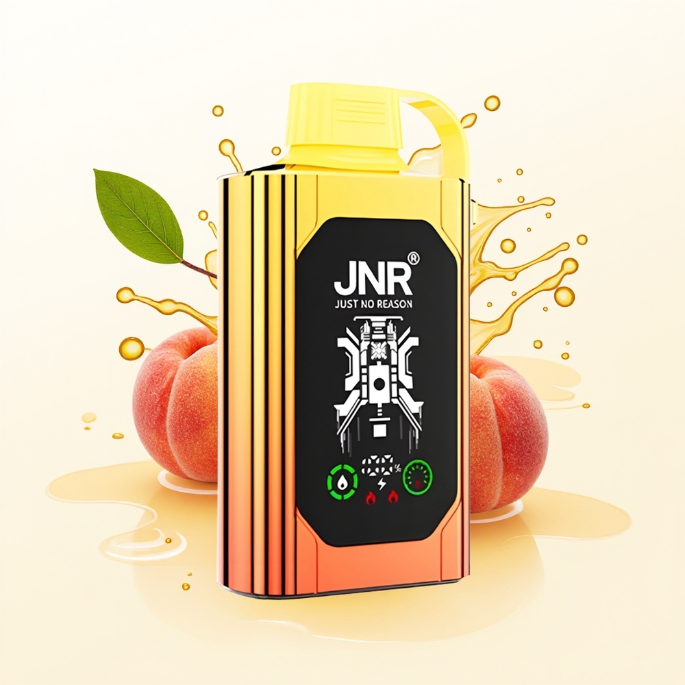 JNR Shisha Hookah Box 20500 Soczyste Brzoskwinie HD Podwójna Moc