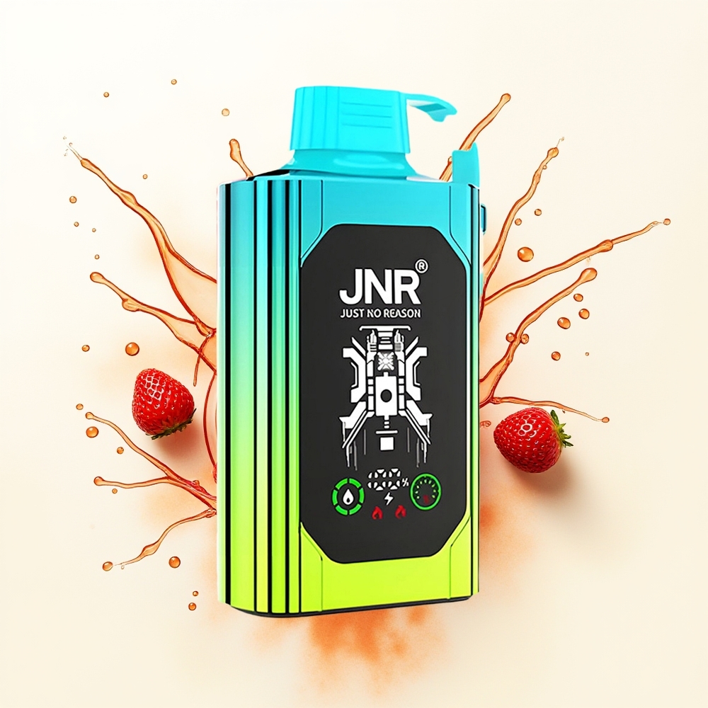 JNR Shisha Hookah Box 20500 Truskawkowy Kiwi Dual Mesh 25ml