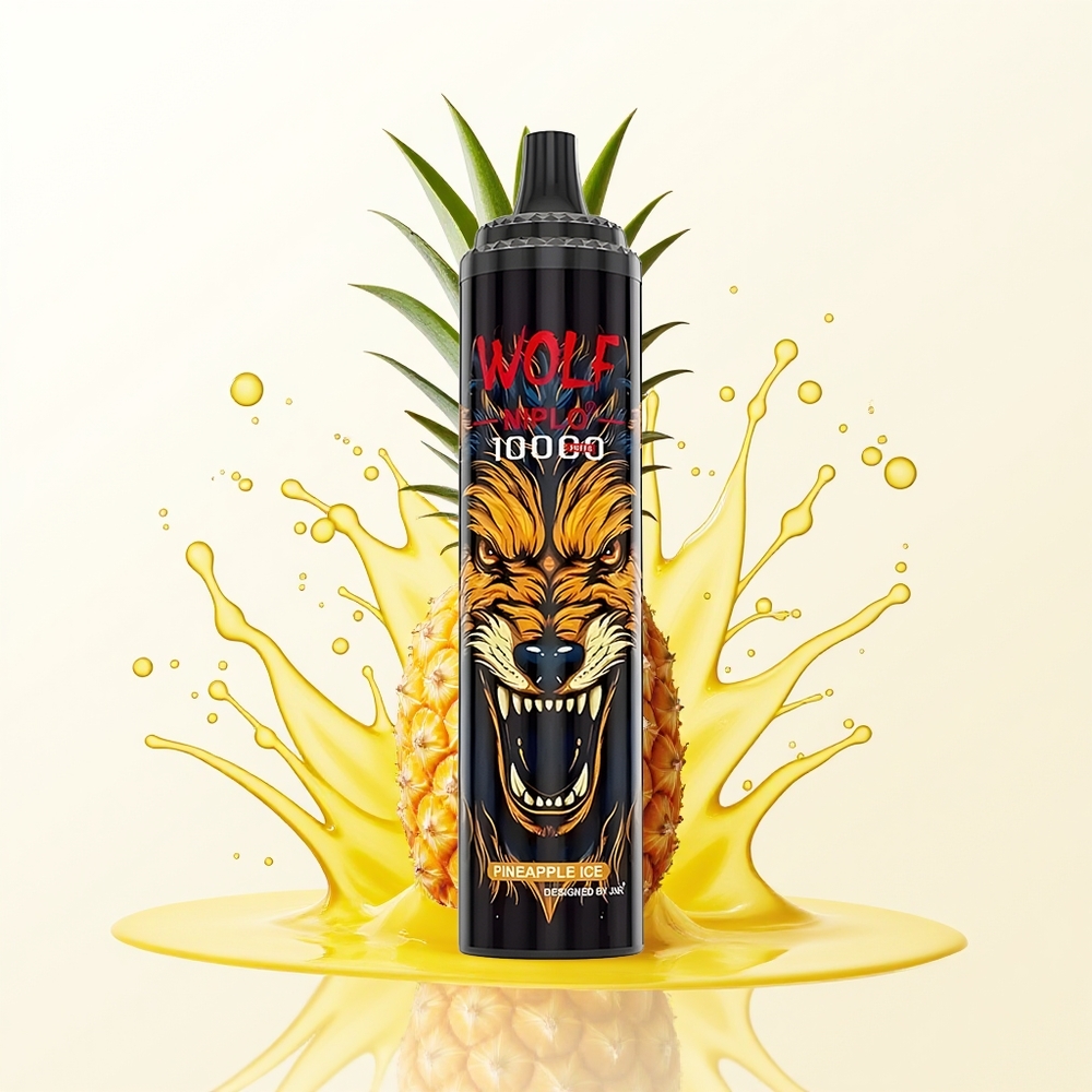 JNR Wolf Niplo 10000 Ananasowy Lód 20ml 1.0 Ohm