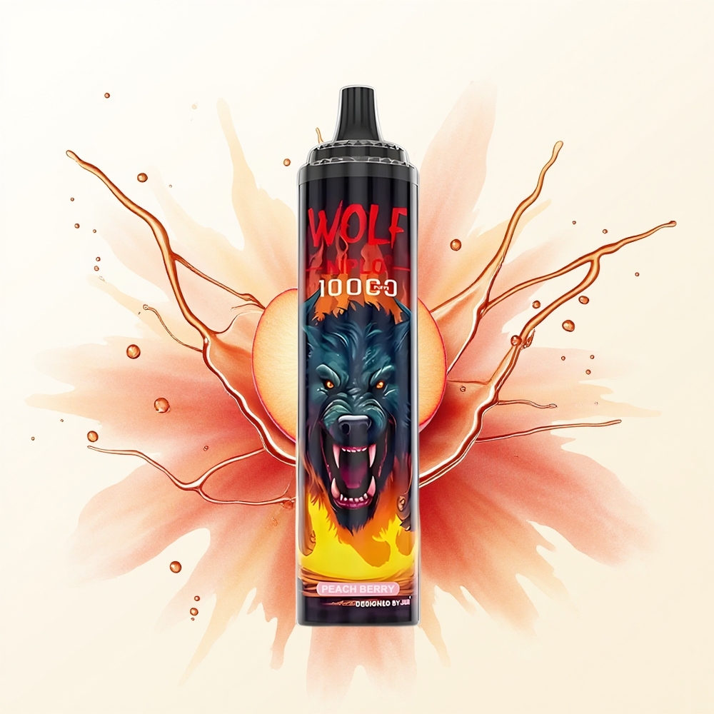 JNR Wolf Niplo 10000 Brzoskwiniowa Jagoda 20ml 650mAh