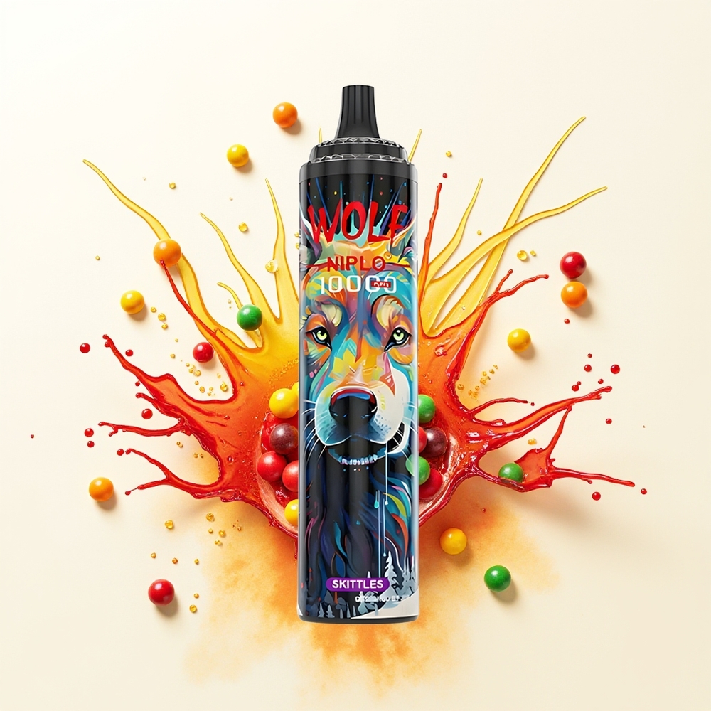 JNR Wolf Niplo 10000 Skittles 20ml Typ-C