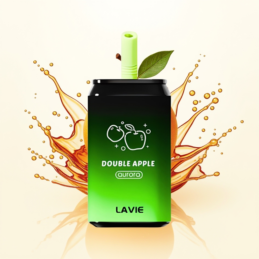 Lavie Aurora 11000 Podwójne Jabłko 22ML 650mAh